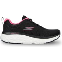 Skor Max Cushioning Delta Svart/Rosa Skechers