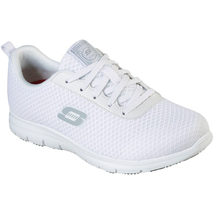 Skor Relaxed Fit Ghenter Bronaugh Mesh Vit Skechers 35 – bild 2