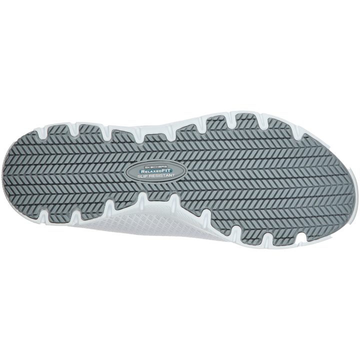 Skor Relaxed Fit Ghenter Bronaugh Mesh Vit Skechers 35 – bild 3