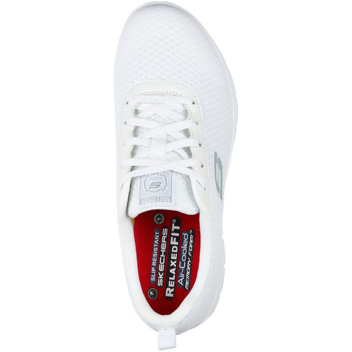 Skor Relaxed Fit Ghenter Bronaugh Mesh Vit Skechers 35 – bild 4