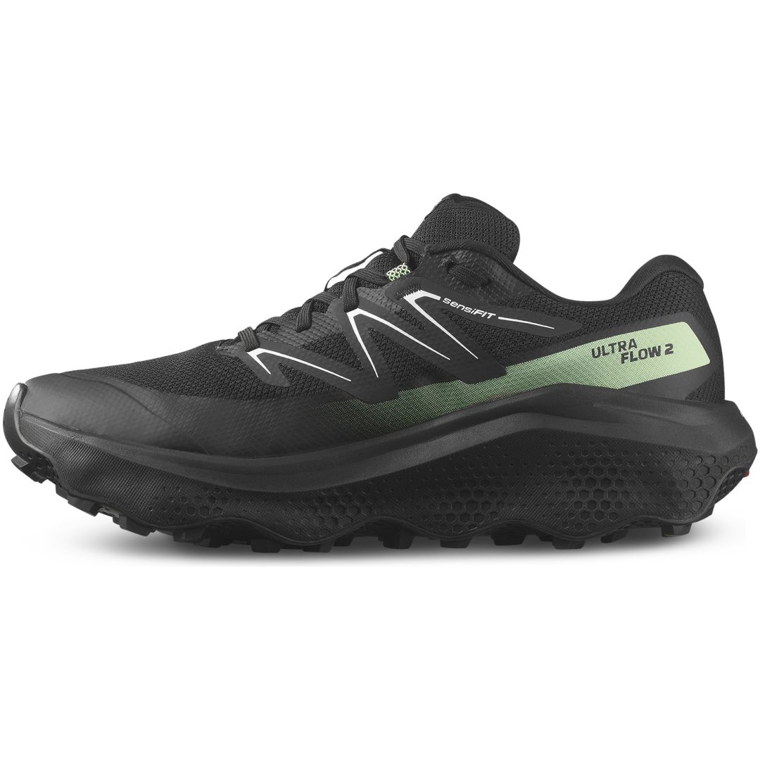 Skor Ultra Flow GTX Svart/Grön Salomon 41 1/3 – bild 2