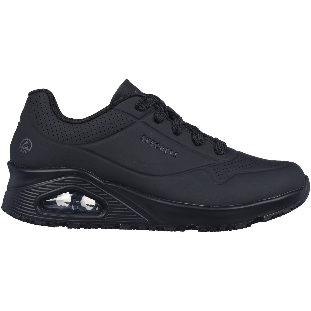 Skor Uno Work Svart Skechers 35