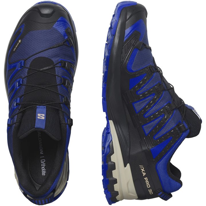 Skor XA Pro v9 GTX Blå Salomon 41 1/3 – bild 3