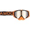 Skoterglasögon Aster Vent+ Svart Orange Silver Mirror AMOQ – miniatyr 1