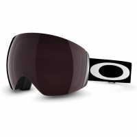 Skoterglasögon Flight Deck Matte Black / Prizm Snow Black Iridium Svart/Mörkgrå Oakley