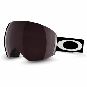 Skoterglasögon Flight Deck Matte Black / Prizm Snow Black Iridium Svart/Mörkgrå Oakley