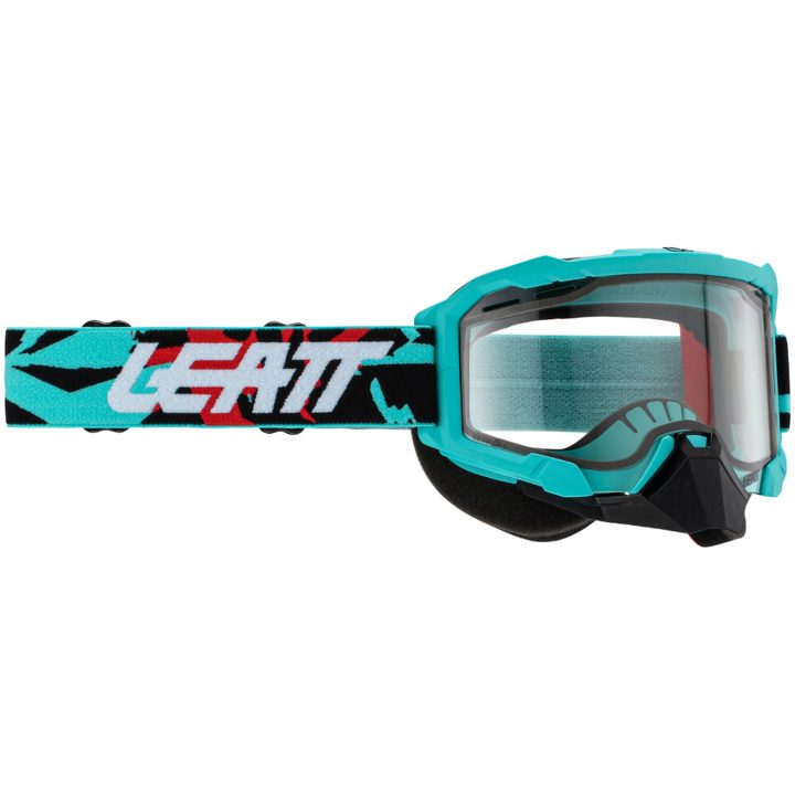 Skoterglasögon Velocity 4.5 SNX Forge Gul Leatt – bild 2