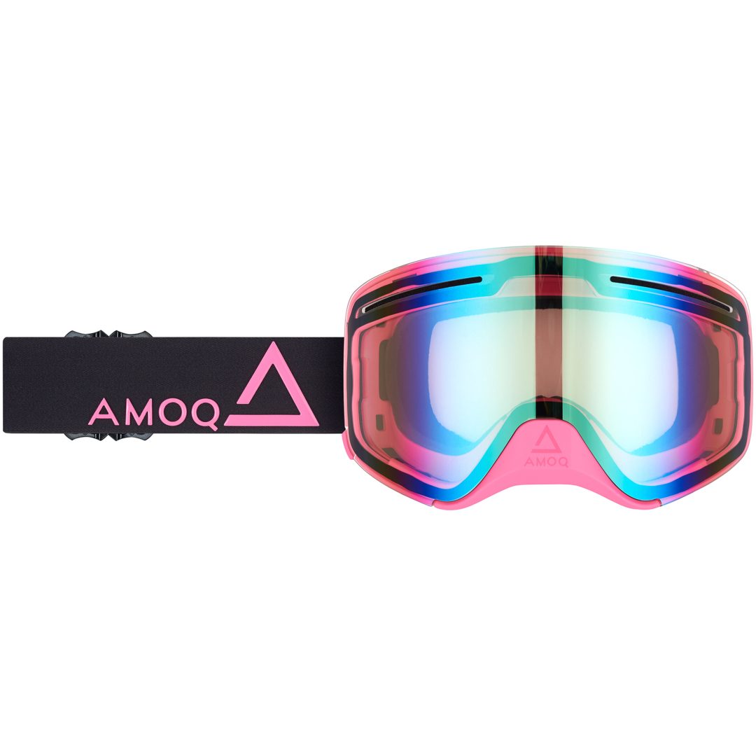Skoterglasögon Vision Vent+ Magnetic Svart Rosa AMOQ