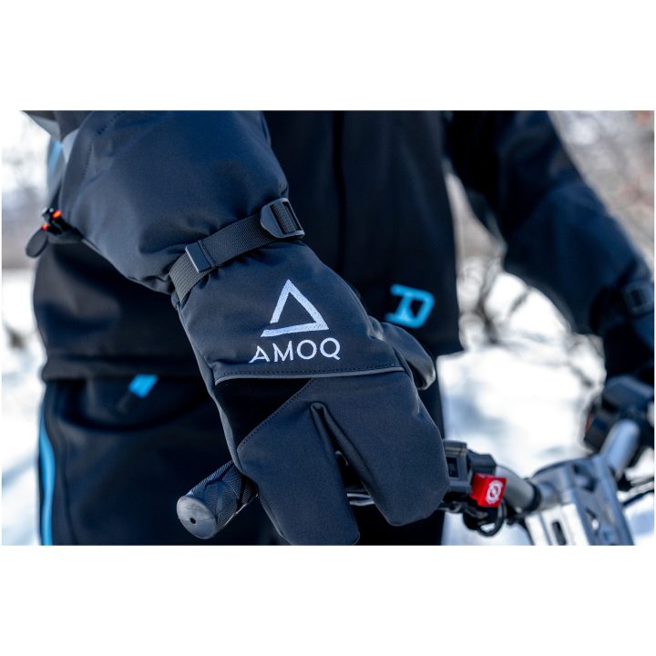 Skoterhandskar Astral V2 Svart AMOQ XS/7 – bild 5