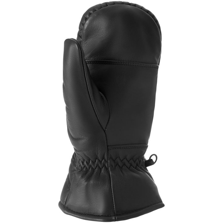 Skoterhandskar Barn Skinn Svart SnowPeople 2 – bild 2