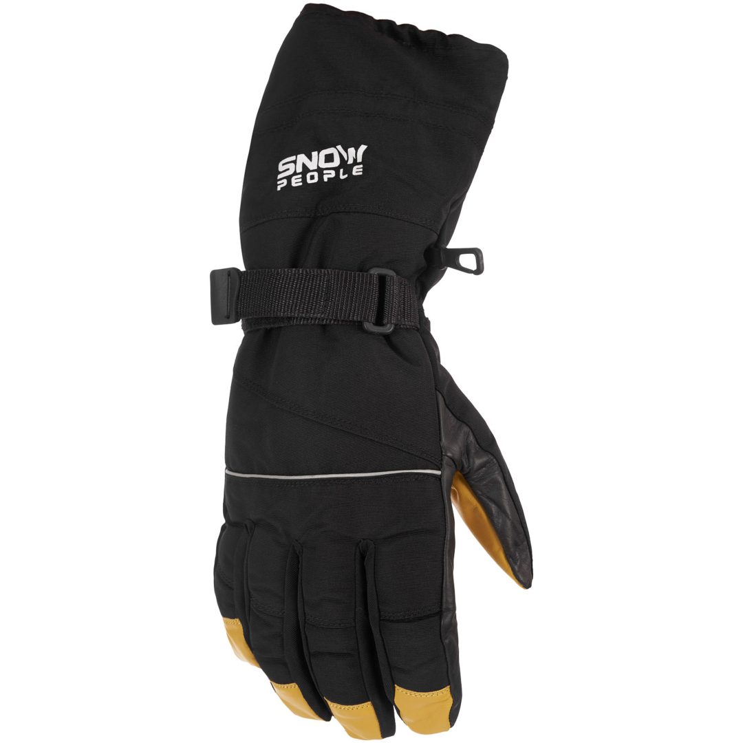 Skoterhandskar Touring Pro Svart SnowPeople Small