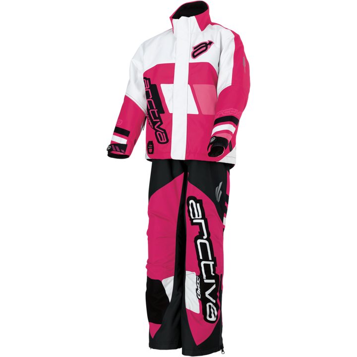 Skoterjacka Barn Comp Rosa/Vit ARCTIVA 10 – bild 2