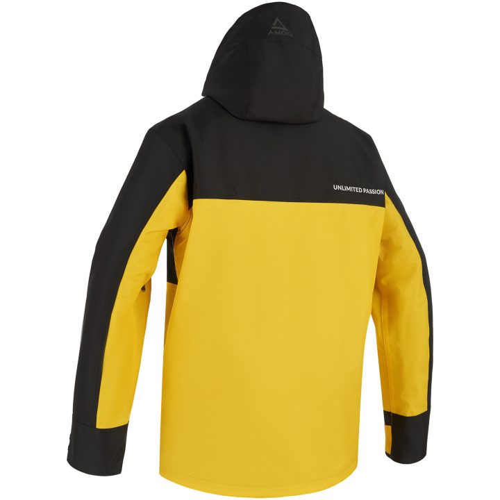 Skoterjacka Dynamic Fodrad Svart Gul Blå AMOQ XS – bild 4