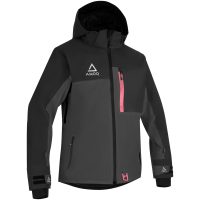 Skoterjacka Dynamic Svart Grå Rosa AMOQ