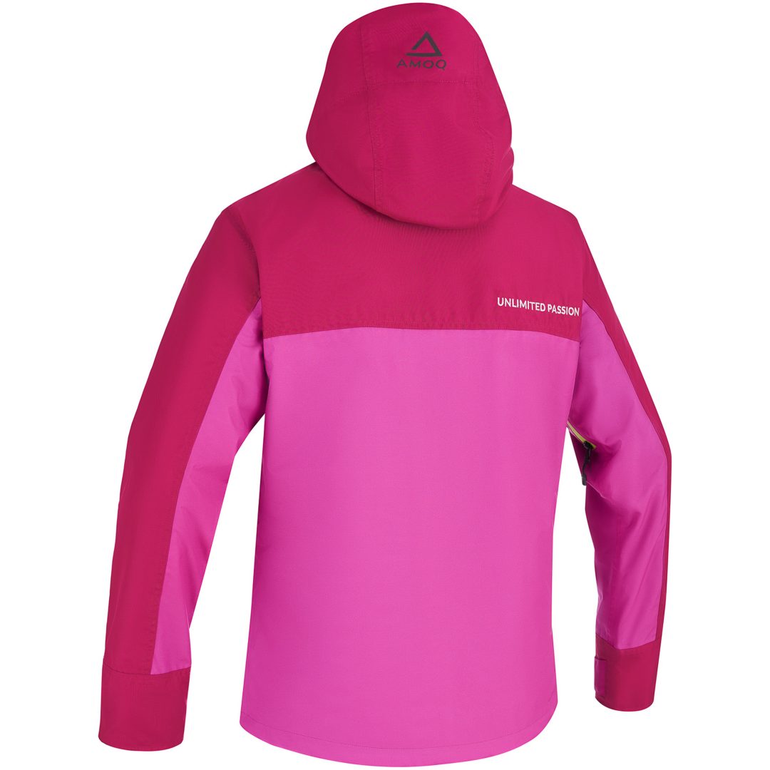 Skoterjacka Dynamic Textil Fuchsia Rosa Hivis AMOQ s – bild 3