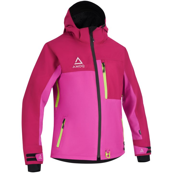 Skoterjacka Dynamic Textil Fuchsia Rosa Hivis AMOQ s – bild 4