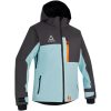 Skoterjacka Dynamic Textil Grå Mint Orange AMOQ XS – miniatyr 3
