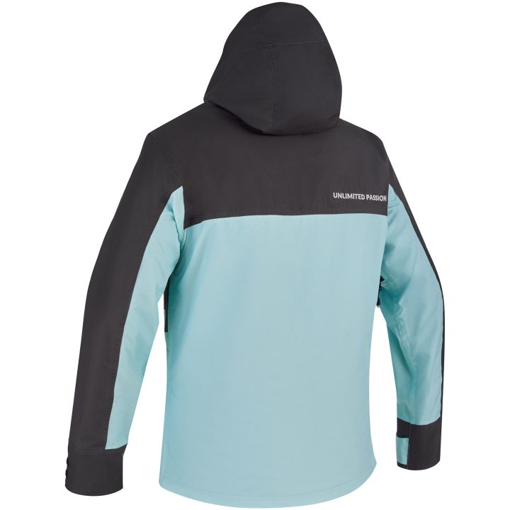 Skoterjacka Dynamic Textil Grå Mint Orange AMOQ XS – bild 4