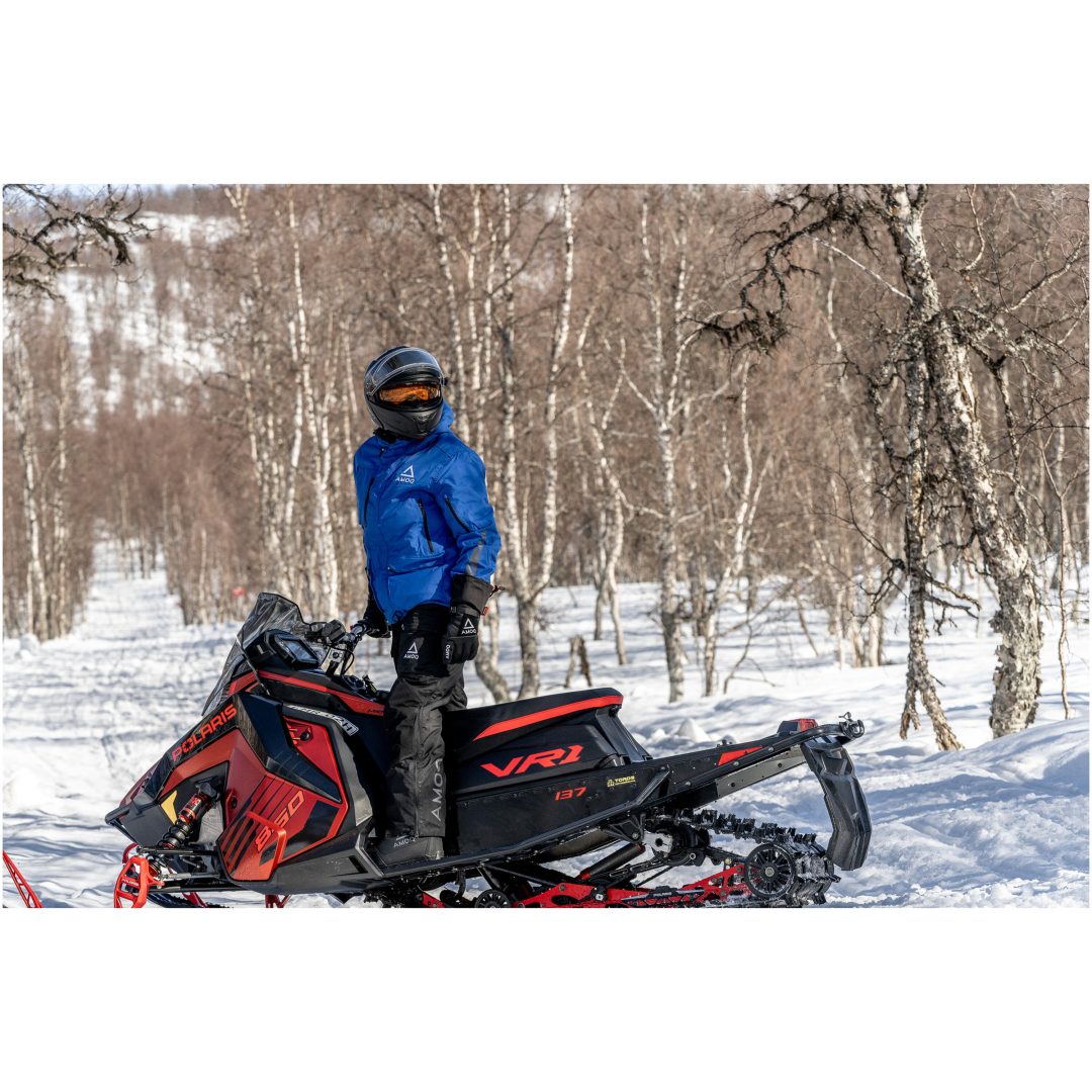 Skoterjacka Ranger Textil Blå AMOQ XS – bild 7