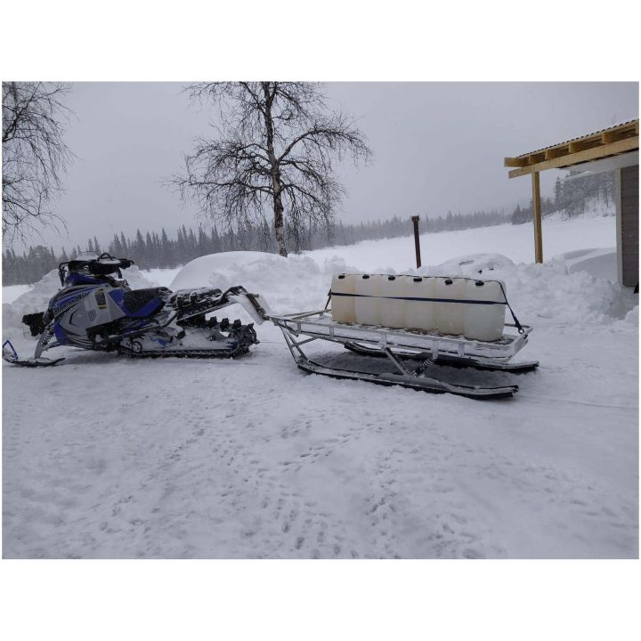 Skoterkälke Tundra Heavy Duty Sno-X – bild 2