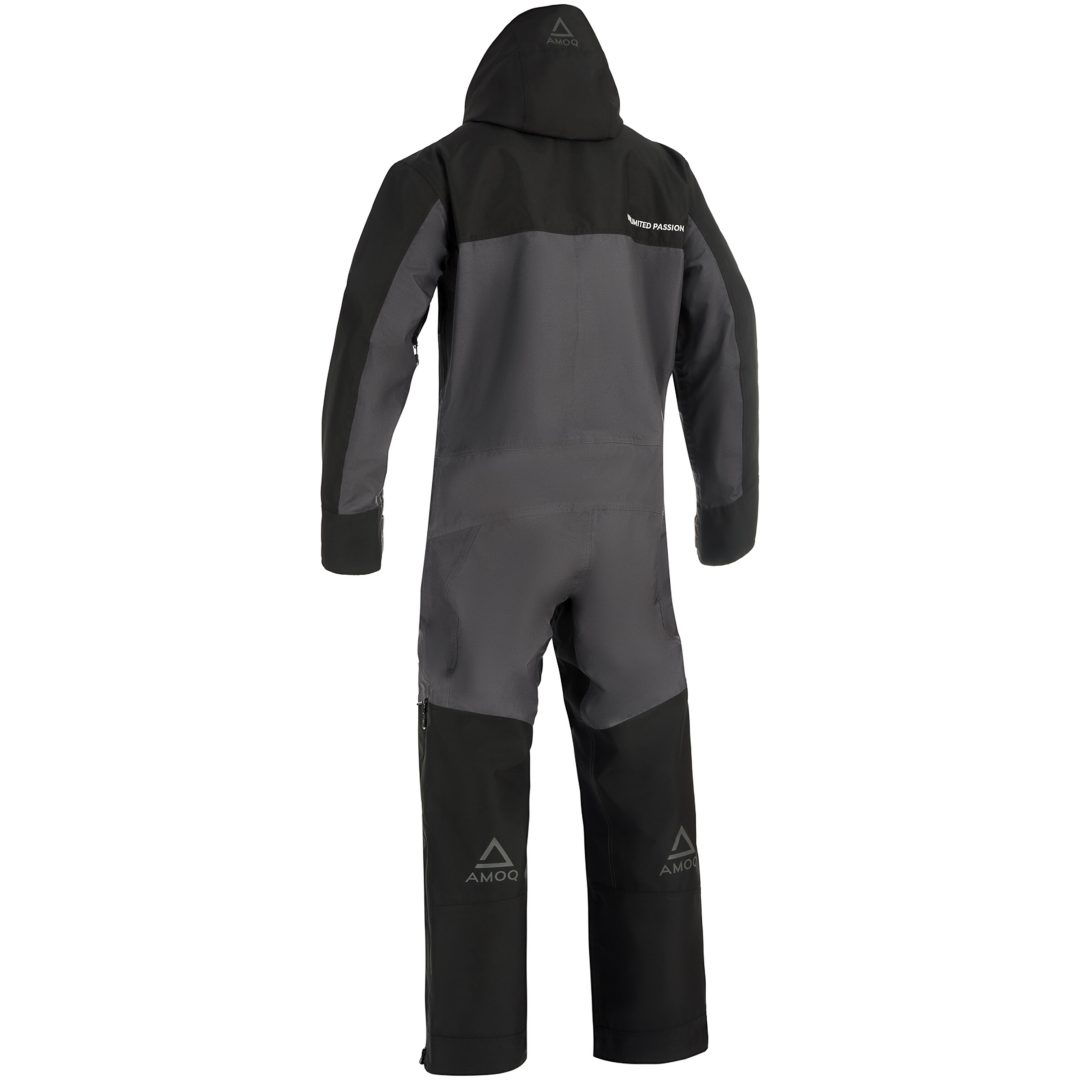 Skoteroverall Barn Dynamic Svart Grå Orange AMOQ 110 – bild 2