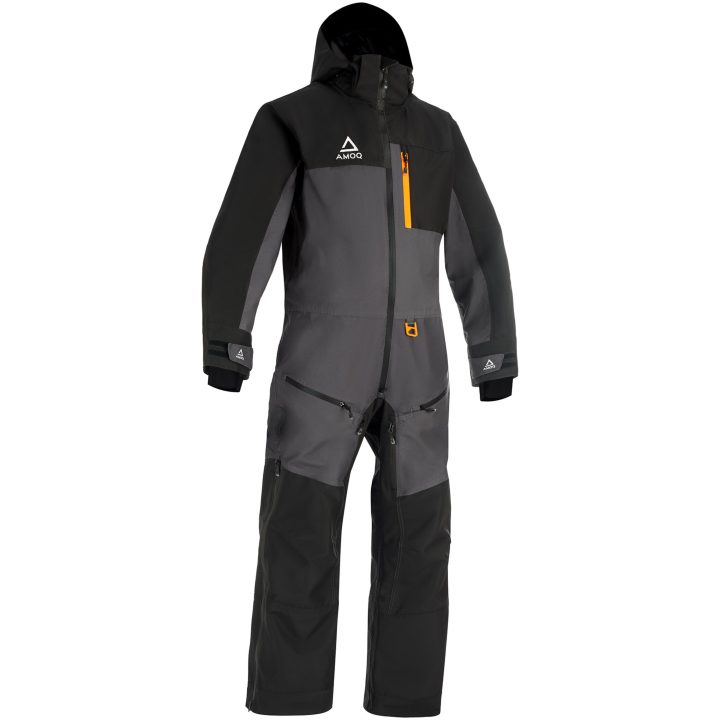 Skoteroverall Barn Dynamic Svart Grå Orange AMOQ 110 – bild 5