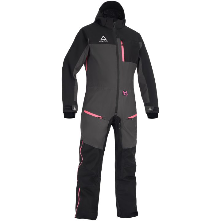 Skoteroverall Dynamic Svart Grå Rosa AMOQ s – bild 3