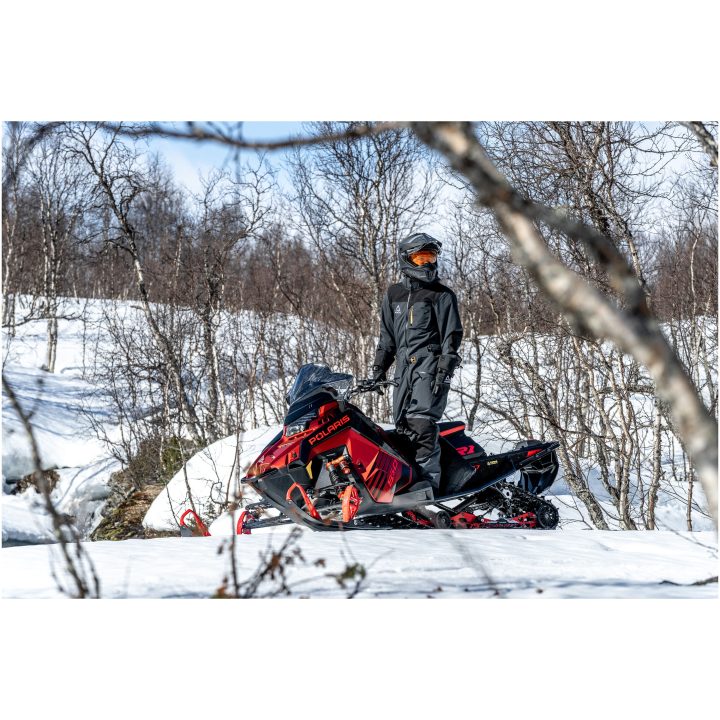 Skoteroverall Rocket V3 Mörkgrå Svart Gul AMOQ XS – bild 3