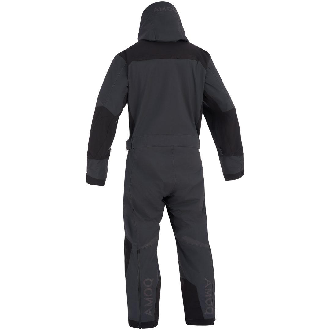 Skoteroverall Rocket V3 Mörkgrå Svart Gul AMOQ XS – bild 7