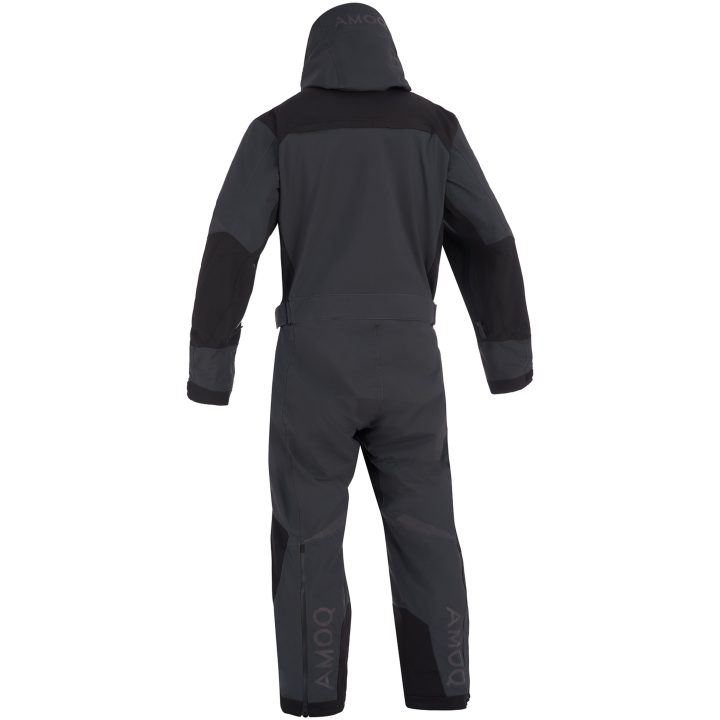 Skoteroverall Rocket V3 Mörkgrå Svart Gul AMOQ XS – bild 7
