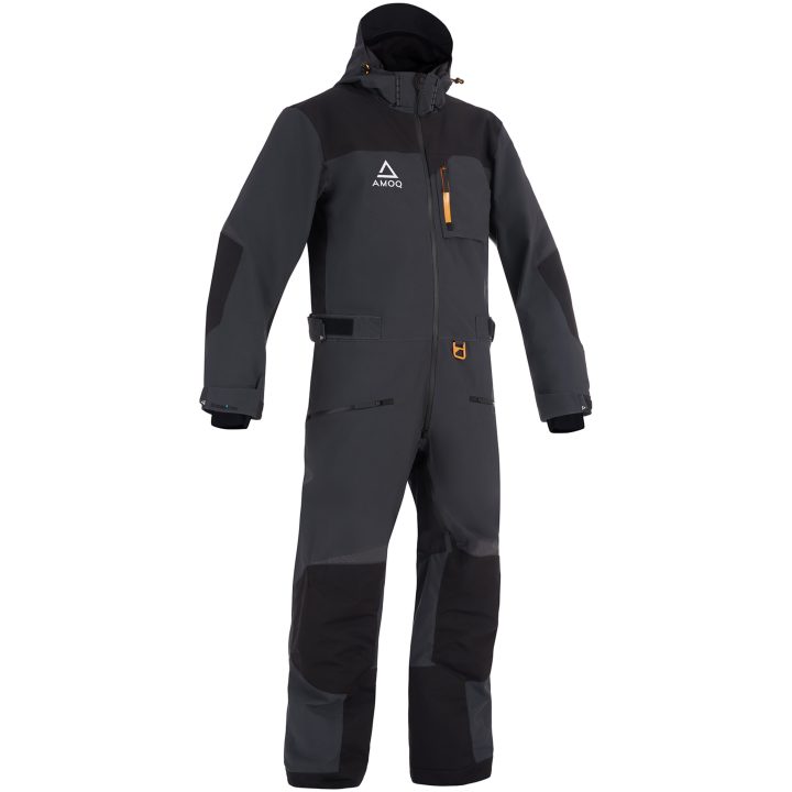 Skoteroverall Rocket V3 Mörkgrå Svart Gul AMOQ XS – bild 10