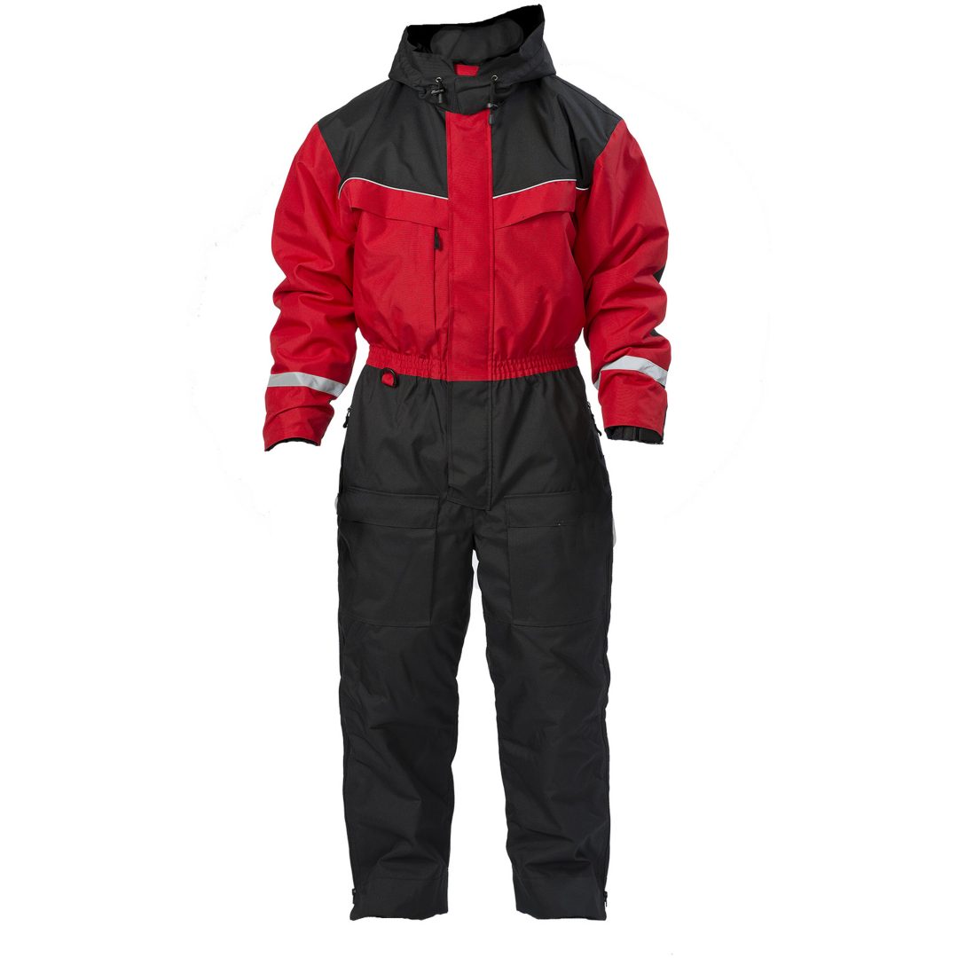Skoteroverall Safari Röd/Svart SnowPeople 44