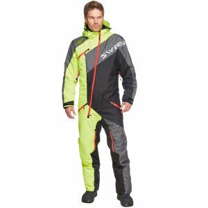 Skoteroverall Snow Core Gul/Blå/Svart Sweep