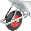 Skottkärra 90 L 150 kg galvaniserad stål och plast vidaXL – miniatyr 5
