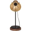 Skrivbordslampa 25 W antik mässing 17x17x50 cm E27 vidaXL – miniatyr 3