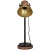 Skrivbordslampa 25 W antik mässing 18x18x60 cm E27 vidaXL – miniatyr 3