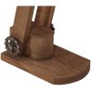 Skrivbordslampa 25 W antik mässing 23x13x52 cm E27 vidaXL 23 x 23 x 52 cm – miniatyr 8