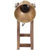 Skrivbordslampa 25 W antik mässing 30x17x40 cm E27 vidaXL – miniatyr 3