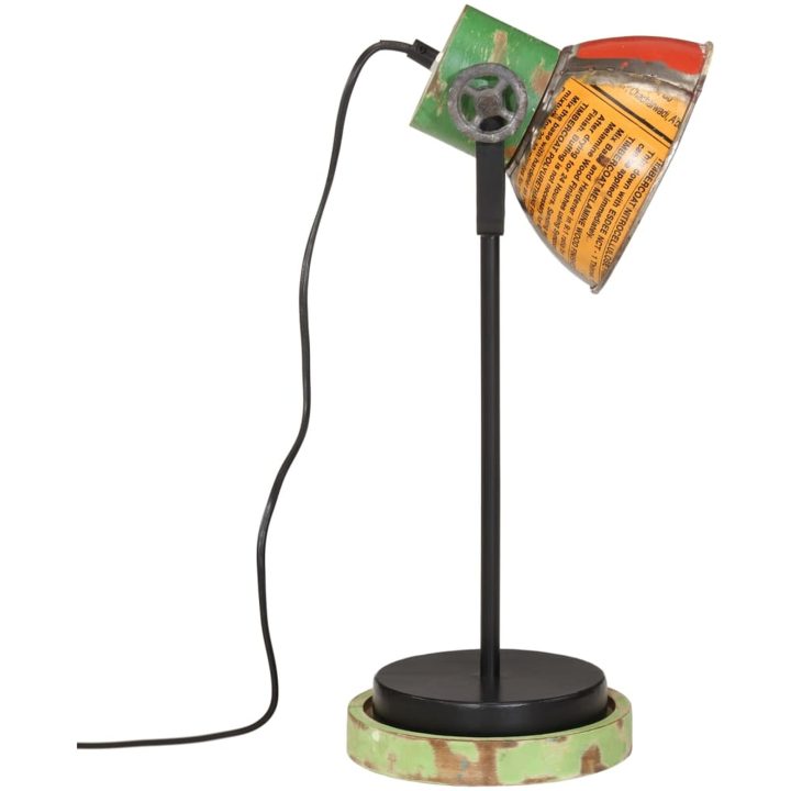 Skrivbordslampa 25 W flerfärgad 17x17x50 cm E27 vidaXL – bild 4