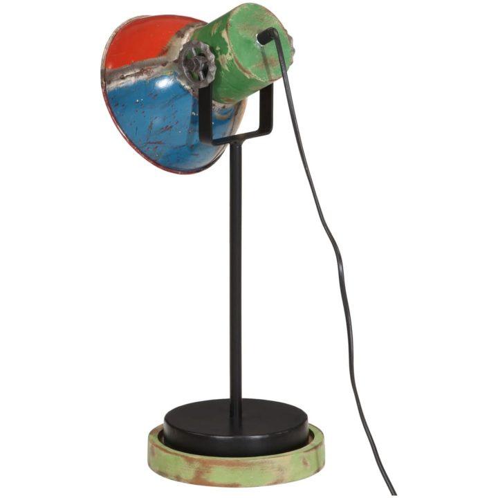 Skrivbordslampa 25 W flerfärgad 17x17x50 cm E27 vidaXL – bild 5