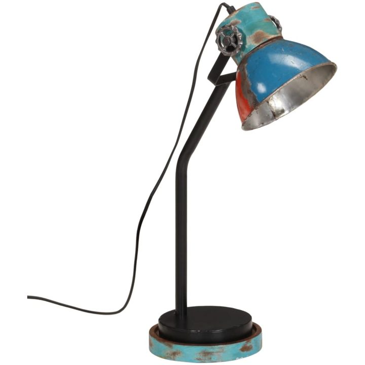 Skrivbordslampa 25 W flerfärgad 18x18x60 cm E27 vidaXL – bild 2