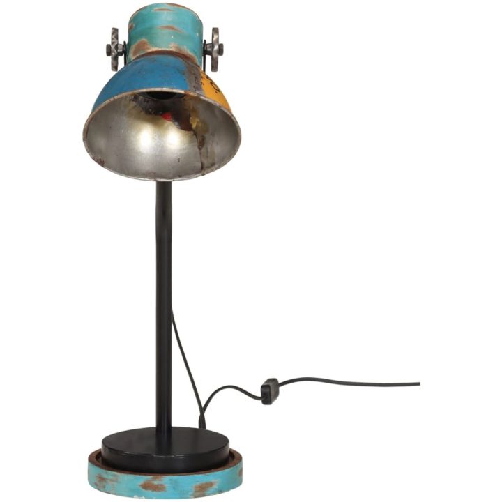 Skrivbordslampa 25 W flerfärgad 18x18x60 cm E27 vidaXL – bild 3