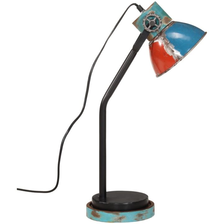 Skrivbordslampa 25 W flerfärgad 18x18x60 cm E27 vidaXL – bild 4