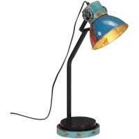 Skrivbordslampa 25 W flerfärgad 18x18x60 cm E27 vidaXL