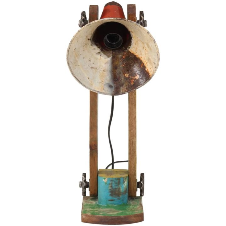 Skrivbordslampa 25 W flerfärgad 23x13x52 cm E27 vidaXL 23 x 23 x 52 cm – bild 3