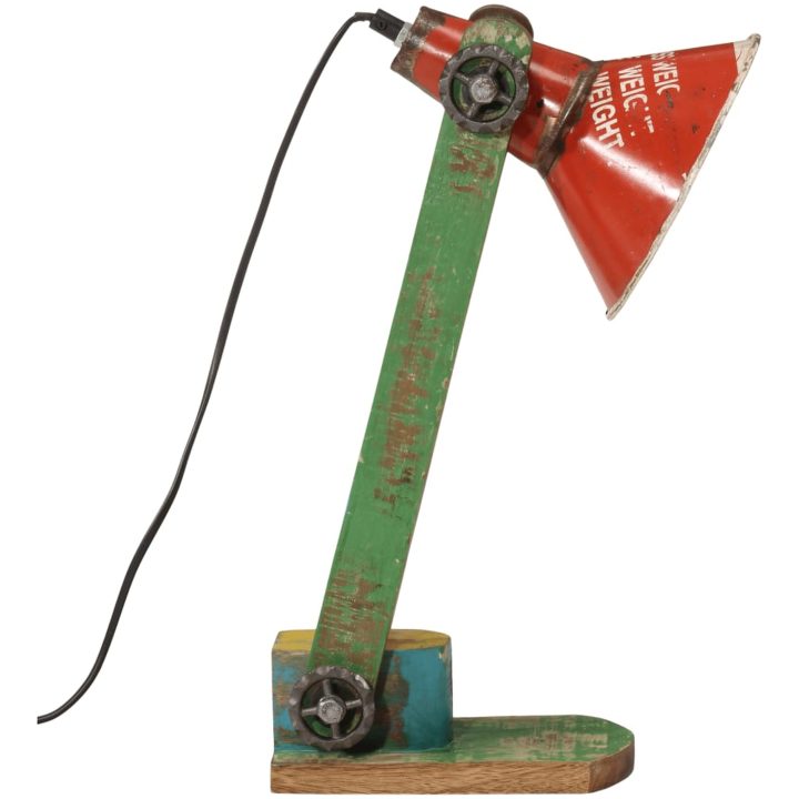 Skrivbordslampa 25 W flerfärgad 23x13x52 cm E27 vidaXL 23 x 23 x 52 cm – bild 4