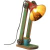 Skrivbordslampa 25 W flerfärgad 23x13x52 cm E27 vidaXL 23 x 23 x 52 cm – miniatyr 1