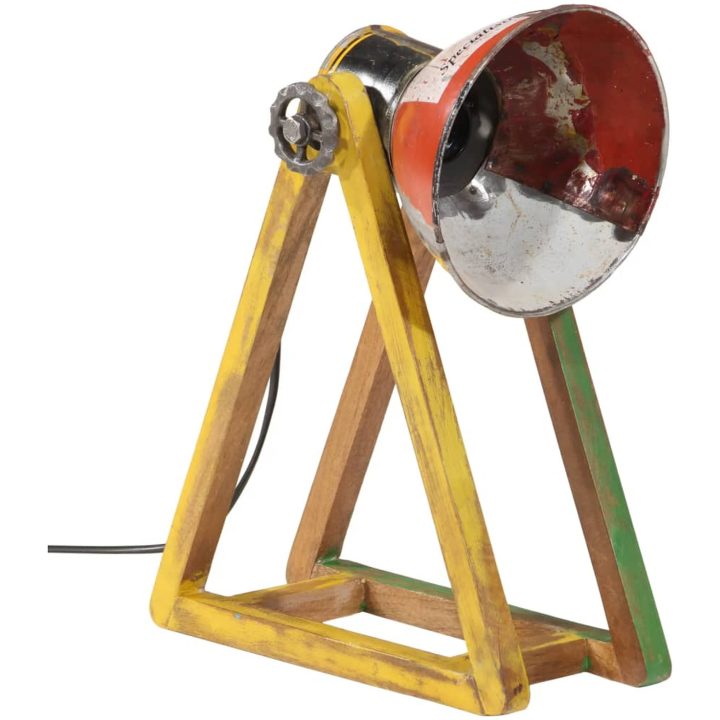 Skrivbordslampa 25 W flerfärgad 30x17x40 cm E27 vidaXL – bild 2