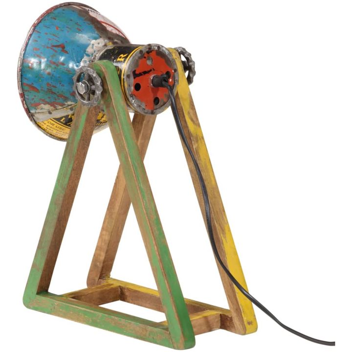 Skrivbordslampa 25 W flerfärgad 30x17x40 cm E27 vidaXL – bild 5