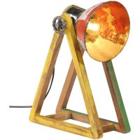 Skrivbordslampa 25 W flerfärgad 30x17x40 cm E27 vidaXL